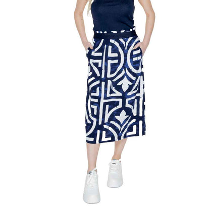 Street One Blue Viscose Long by Street One