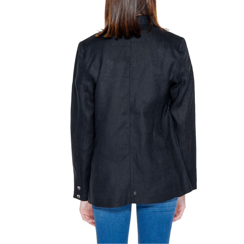 Costumes et blazer en lin noir Street One