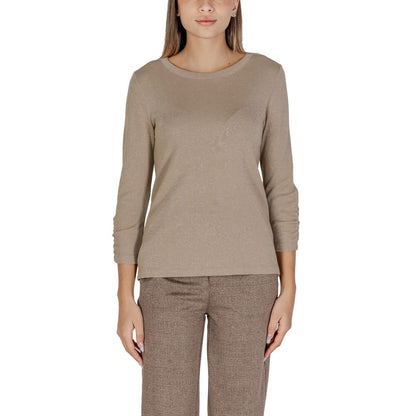 Hauts et t-shirts en polyester beige Street One