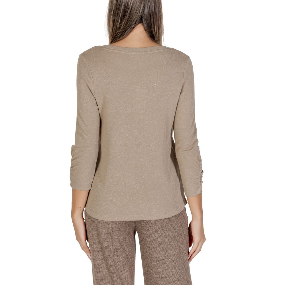 Hauts et t-shirts en polyester beige Street One
