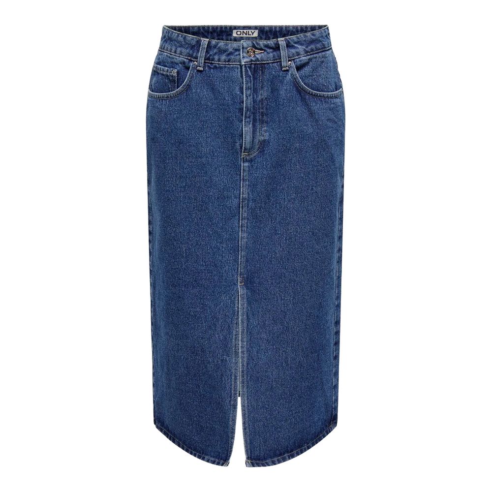 Coton bleu long uniquement