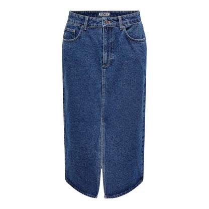 Coton bleu long uniquement
