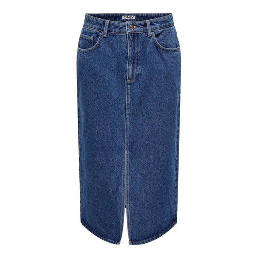 Coton bleu long uniquement