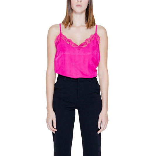 Débardeur en viscose rose Vila Clothes