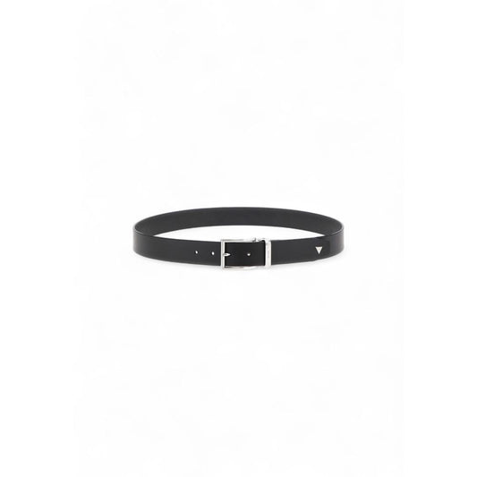 Ceinture en cuir noir Guess