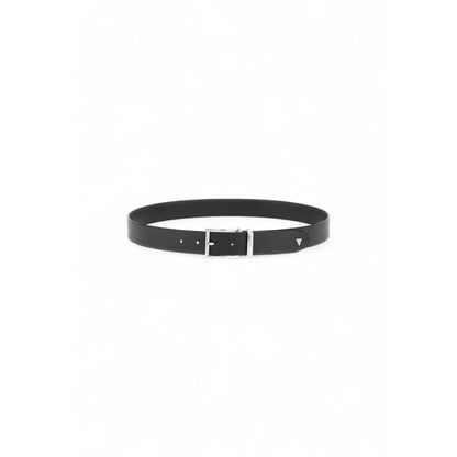 Ceinture en cuir noir Guess