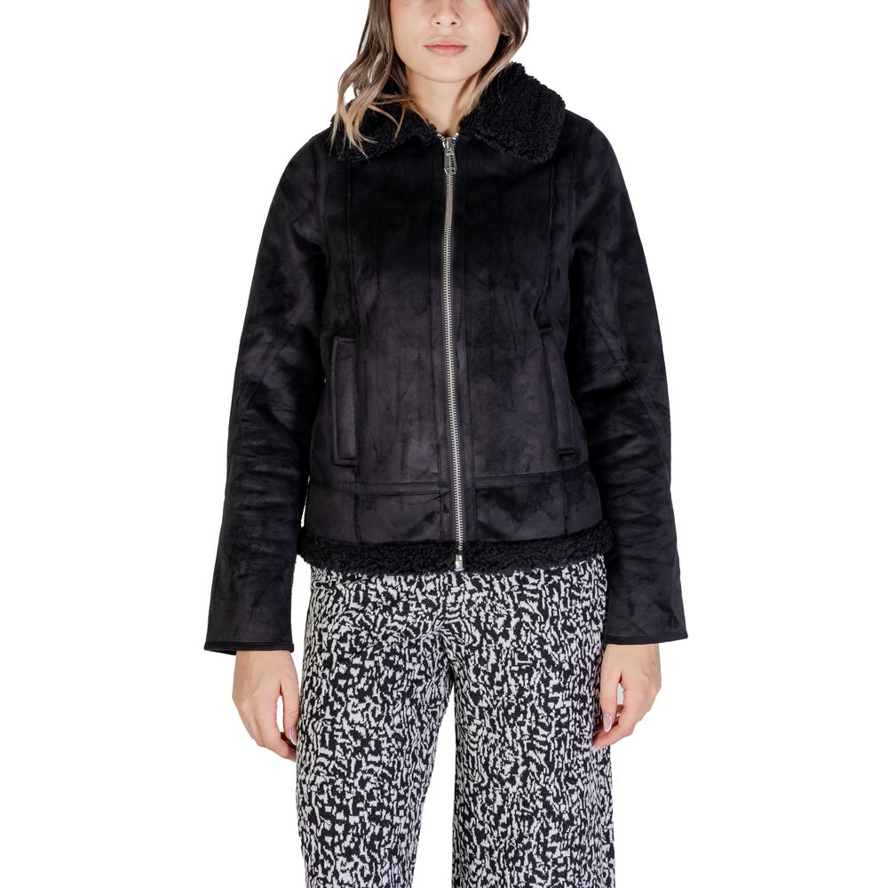 Vestes et manteaux en polyester noir Street One