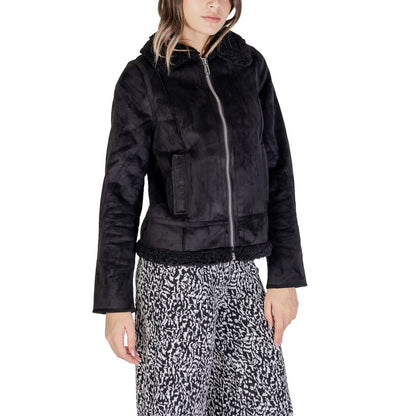 Vestes et manteaux en polyester noir Street One
