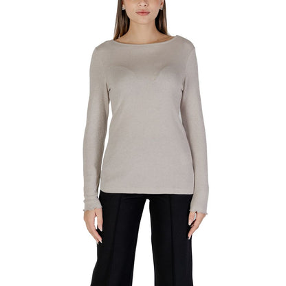 Haut et t-shirt en viscose beige Street One