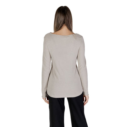 Haut et t-shirt en viscose beige Street One