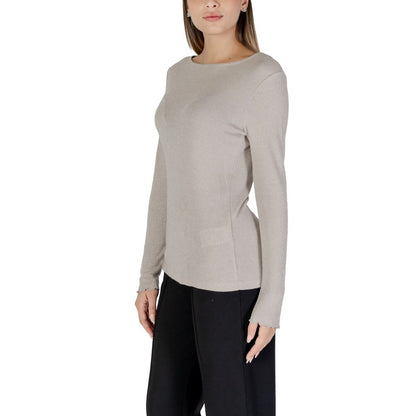 Haut et t-shirt en viscose beige Street One