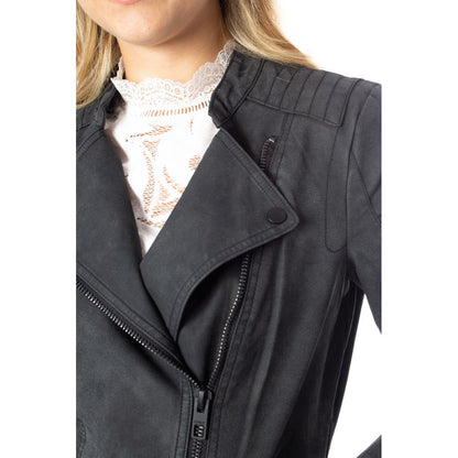 Vestes et manteaux en polyéthylène noir uniquement