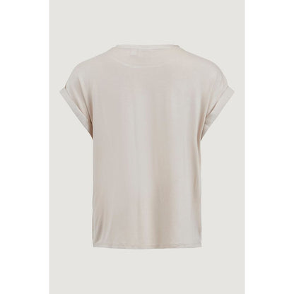 T-shirt en coton doré Vila Clothes