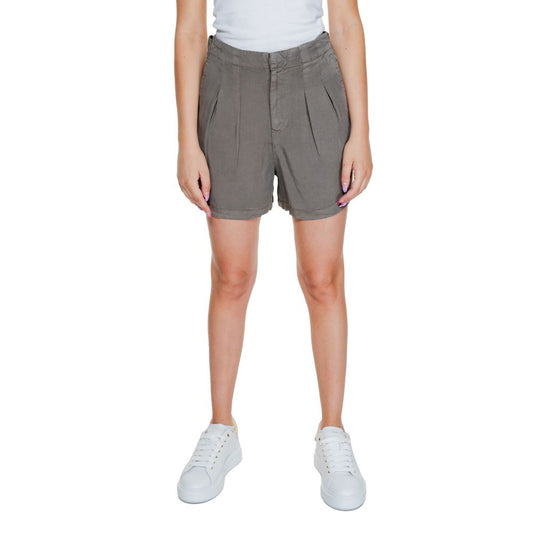 Short en lyocell gris Vero Moda