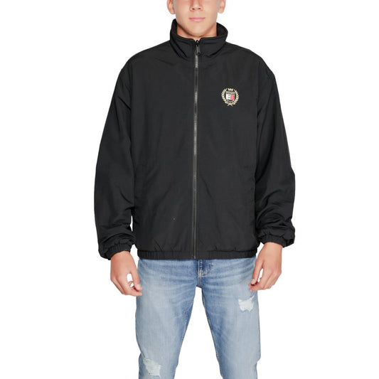 Tommy Hilfiger Jeans Black Recycled Polyester Jackets & Coat by Tommy Hilfiger Jeans