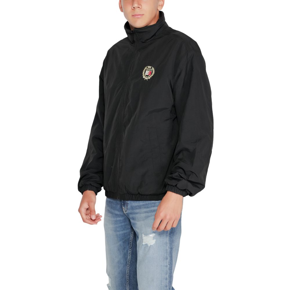 Tommy Hilfiger Jeans Black Recycled Polyester Jackets & Coat by Tommy Hilfiger Jeans