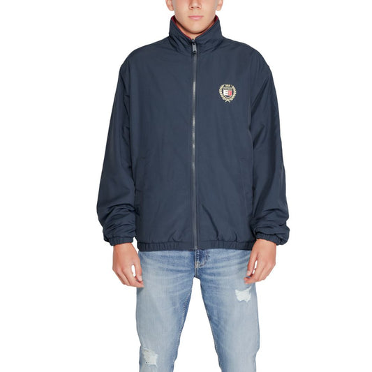 Tommy Hilfiger Jeans Blue Recycled Polyester Jackets & Coat by Tommy Hilfiger Jeans