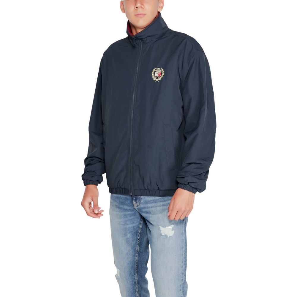 Tommy Hilfiger Jeans Blue Recycled Polyester Jackets & Coat by Tommy Hilfiger Jeans