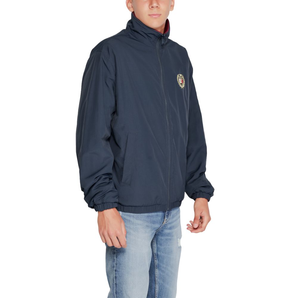 Tommy Hilfiger Jeans Blue Recycled Polyester Jackets & Coat by Tommy Hilfiger Jeans