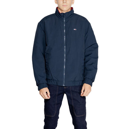 Tommy Hilfiger Jeans Blue Polyamide Jackets & Coat by Tommy Hilfiger Jeans