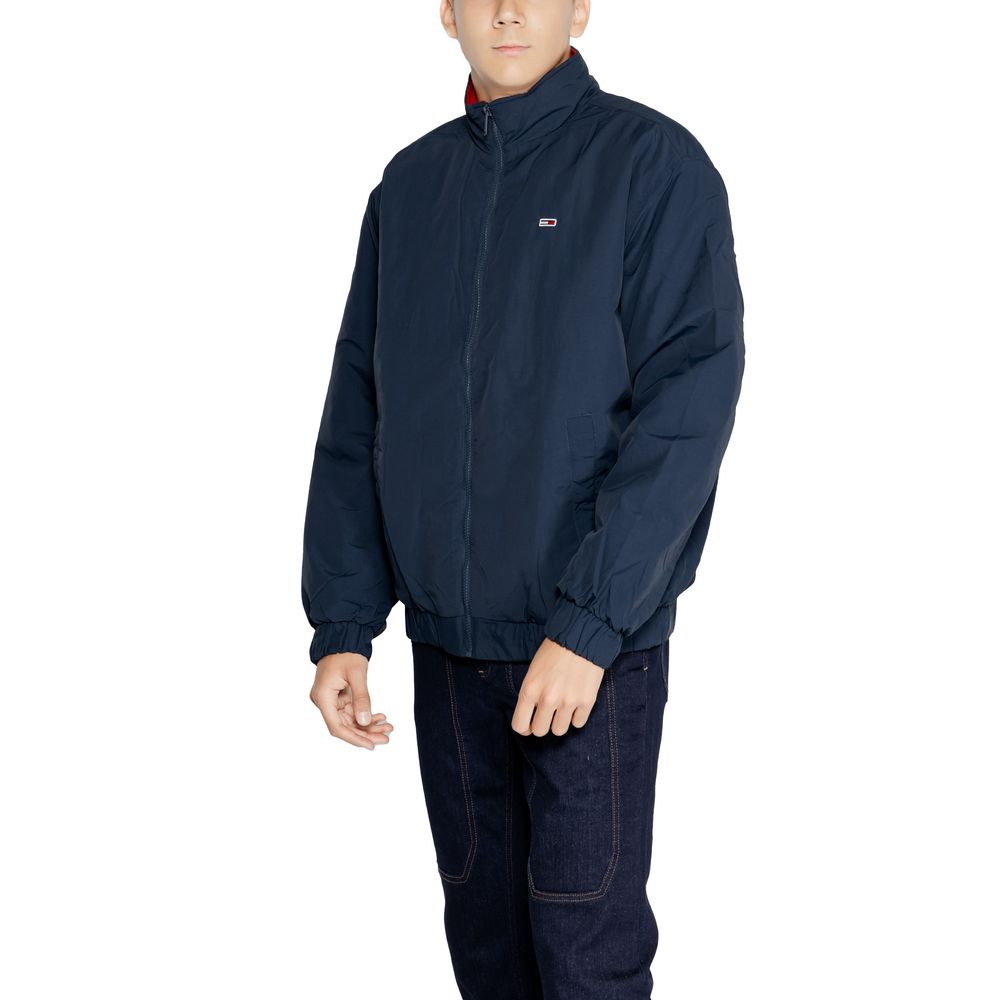 Tommy Hilfiger Jeans Blue Polyamide Jackets & Coat by Tommy Hilfiger Jeans