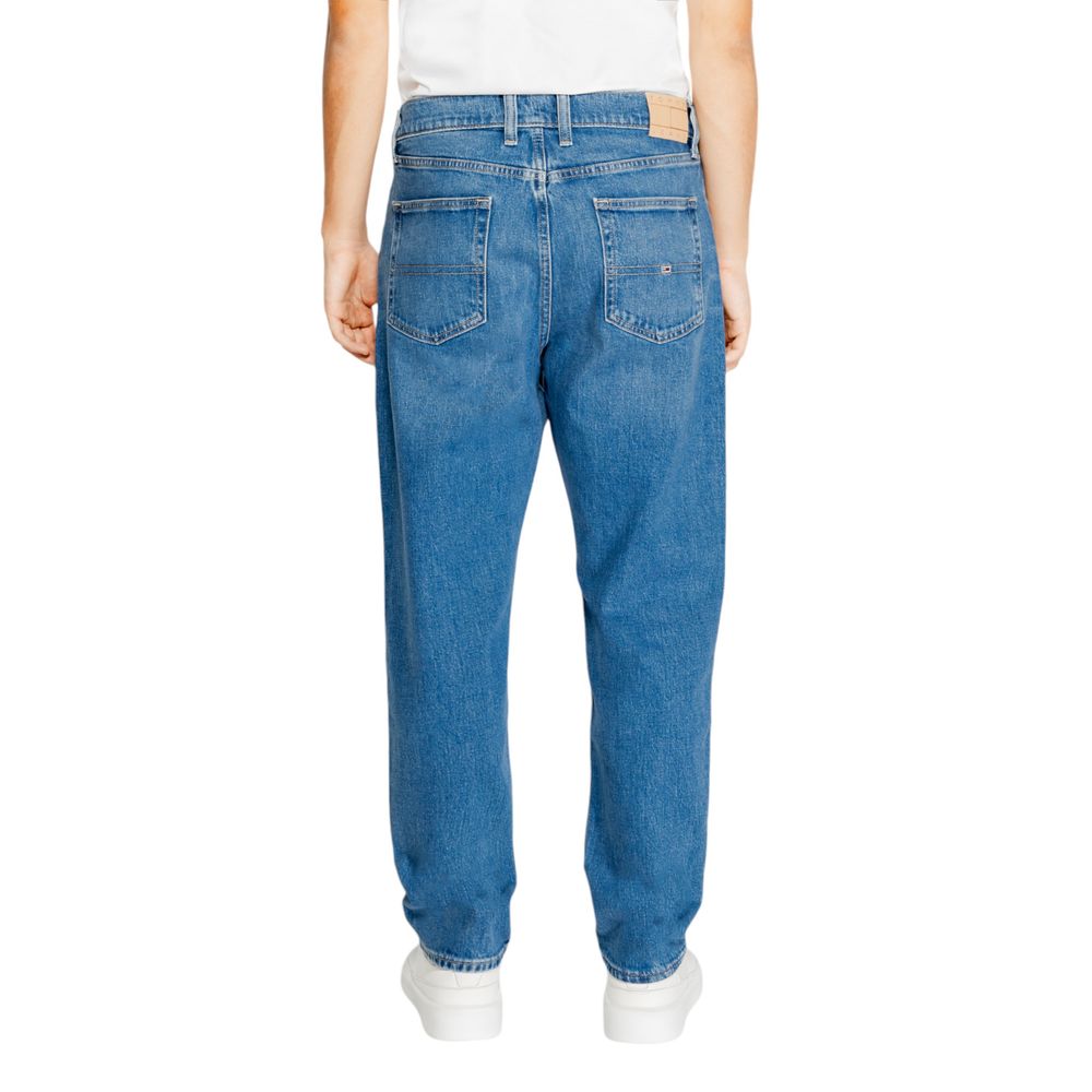 Tommy Hilfiger Jeans Blue Recycled Cotton Slim Fit Jean by Tommy Hilfiger Jeans
