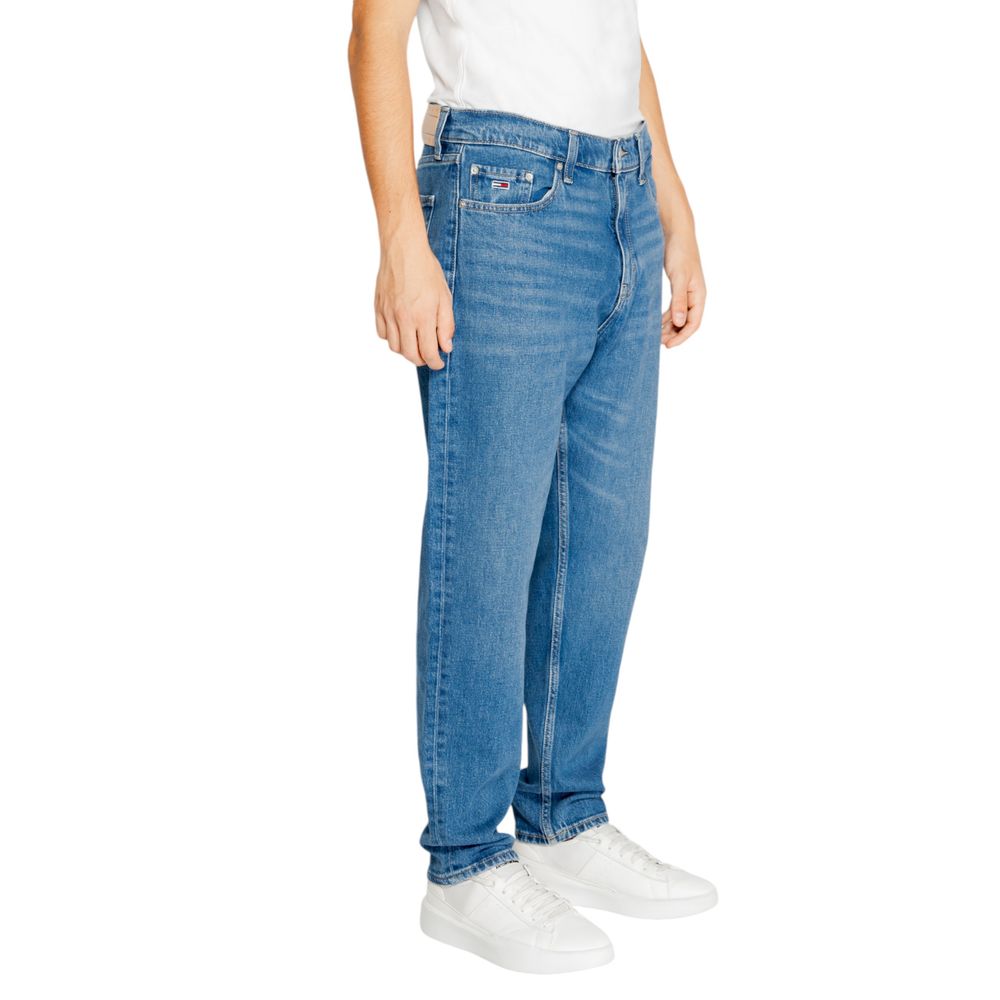 Tommy Hilfiger Jeans Blue Recycled Cotton Slim Fit Jean by Tommy Hilfiger Jeans