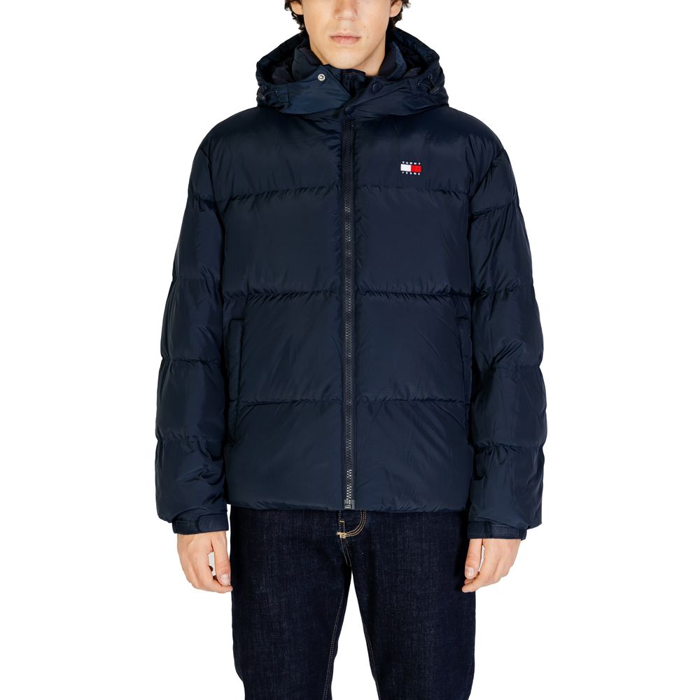 Tommy Hilfiger Jeans Blue Recycled Polyester Jackets & Coat by Tommy Hilfiger Jeans