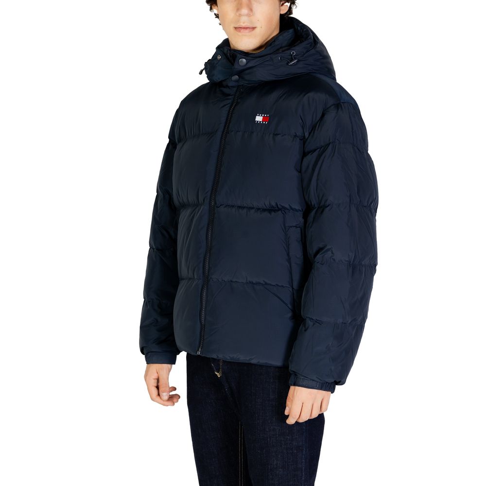 Tommy Hilfiger Jeans Blue Recycled Polyester Jackets & Coat by Tommy Hilfiger Jeans
