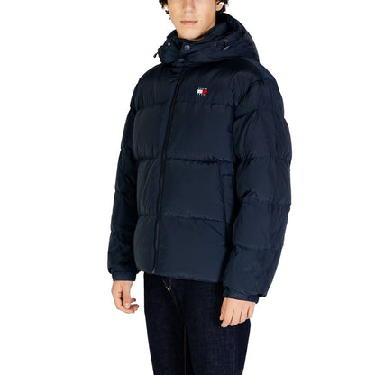 Tommy Hilfiger Jeans Blue Recycled Polyester Jackets & Coat by Tommy Hilfiger Jeans