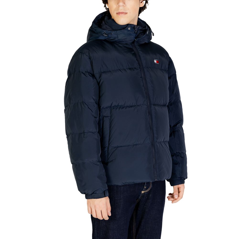 Tommy Hilfiger Jeans Blue Recycled Polyester Jackets & Coat by Tommy Hilfiger Jeans