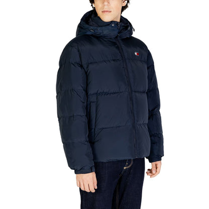 Tommy Hilfiger Jeans Blue Recycled Polyester Jackets & Coat by Tommy Hilfiger Jeans