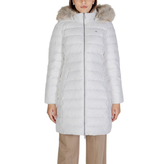 Vestes et manteaux Tommy Hilfiger Jeans blancs en polyester recyclé