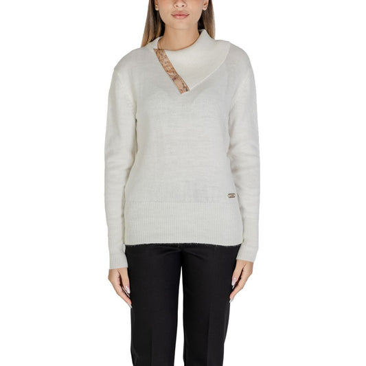 Alviero Martini Prima Classe White Viscose Sweater by Alviero Martini Prima Classe