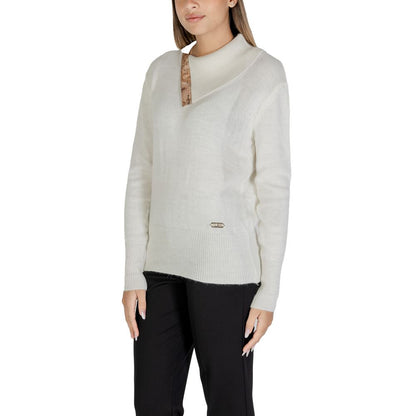 Alviero Martini Prima Classe White Viscose Sweater by Alviero Martini Prima Classe