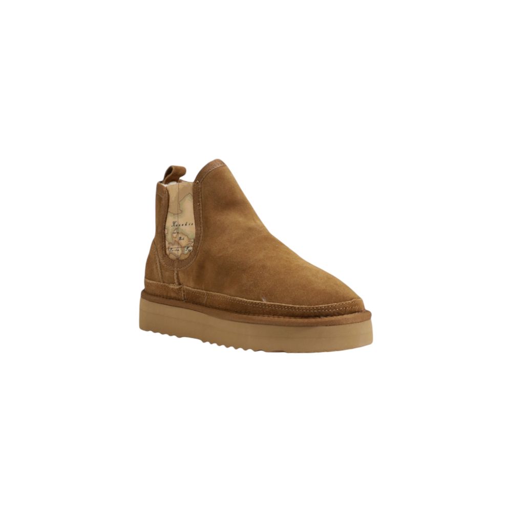 Alviero Martini Prima Classe Beige Leather Ankle by Alviero Martini Prima Classe