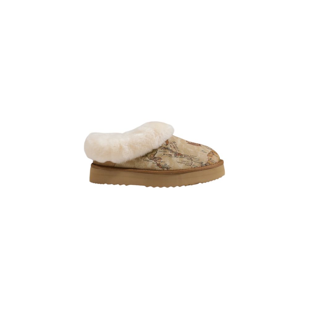 Alviero Martini Prima Classe Beige Fabric Ankle by Alviero Martini Prima Classe