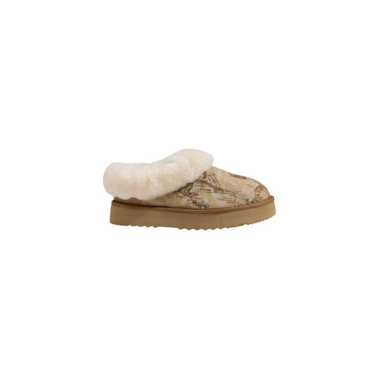 Alviero Martini Prima Classe Beige Fabric Ankle by Alviero Martini Prima Classe