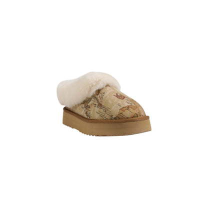 Alviero Martini Prima Classe Beige Fabric Ankle by Alviero Martini Prima Classe