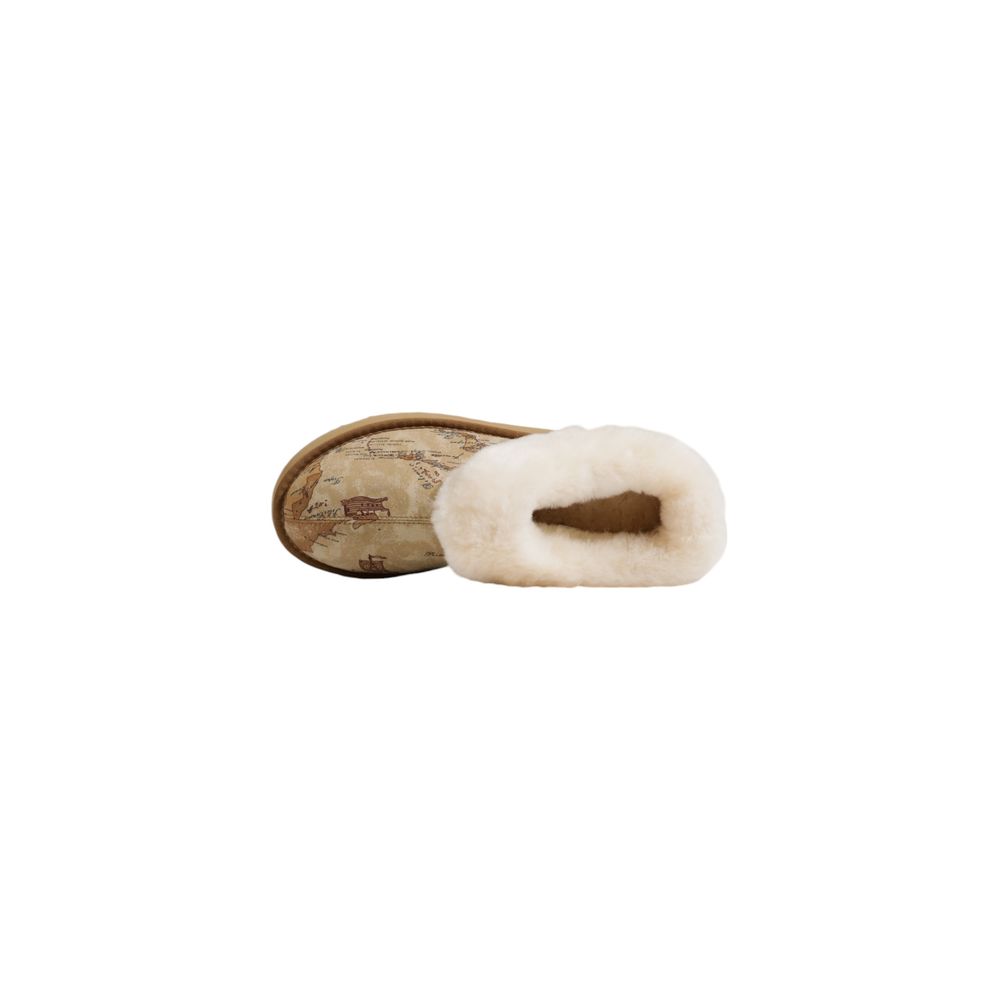Alviero Martini Prima Classe Beige Fabric Ankle by Alviero Martini Prima Classe