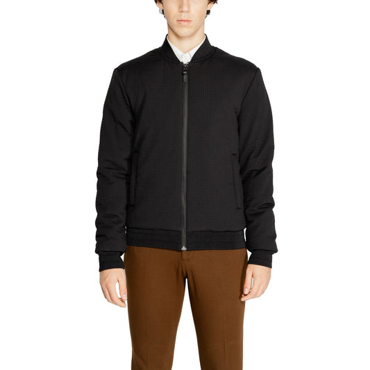 Antony Morato Black Polyester Jackets & Coat by Antony Morato
