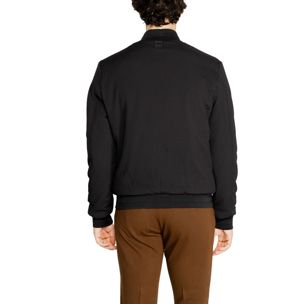 Antony Morato Black Polyester Jackets & Coat by Antony Morato