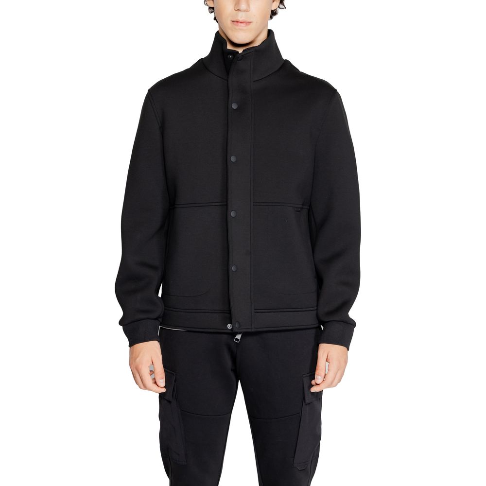 Antony Morato Black Polyester Jackets & Coat by Antony Morato