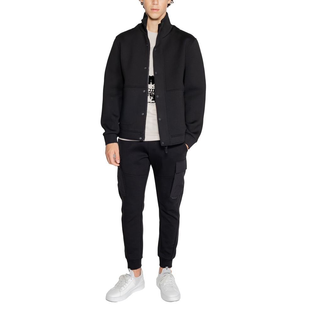 Antony Morato Black Polyester Jackets & Coat by Antony Morato