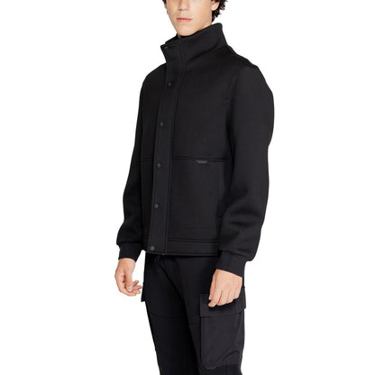 Antony Morato Black Polyester Jackets & Coat by Antony Morato
