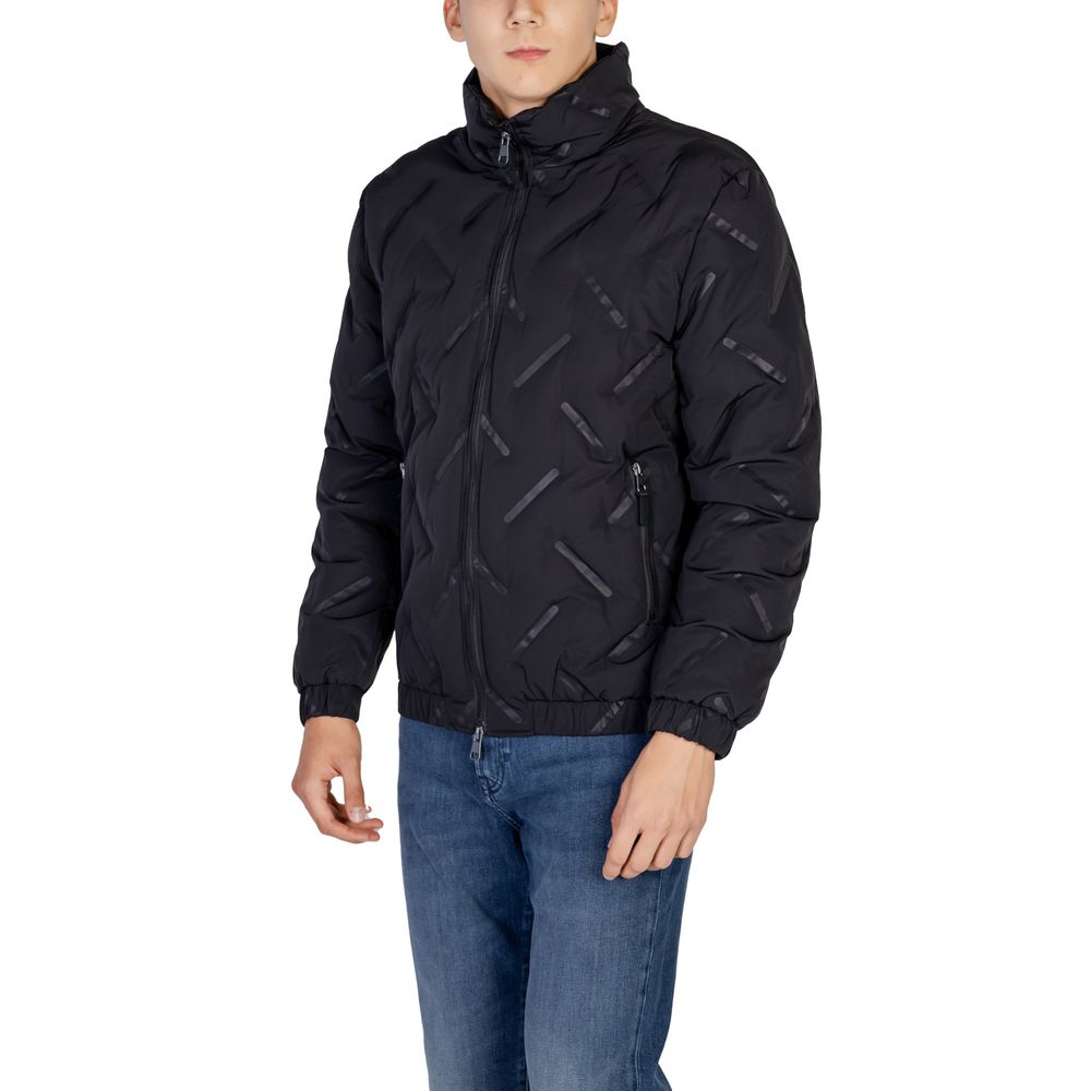 Antony Morato Black Polyester Jackets & Coat by Antony Morato