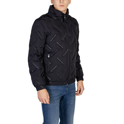 Antony Morato Black Polyester Jackets & Coat by Antony Morato