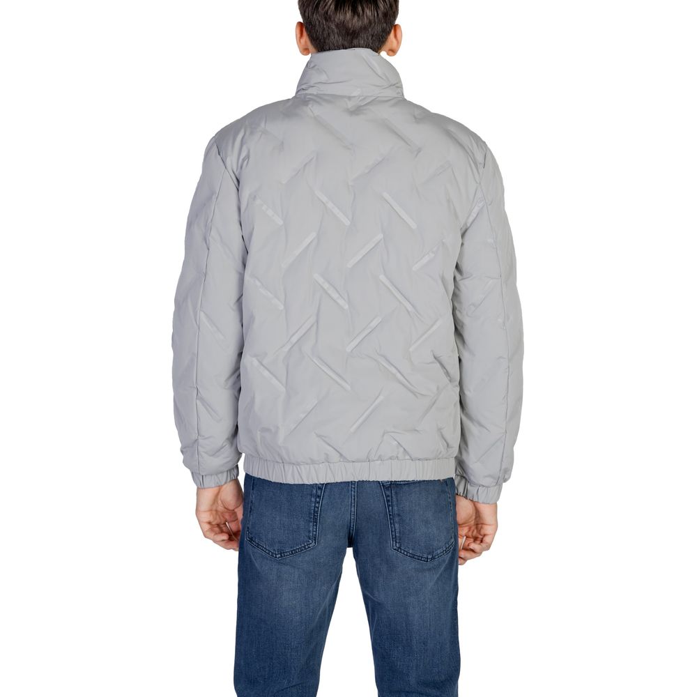 Antony Morato Gray Polyester Jackets & Coat by Antony Morato