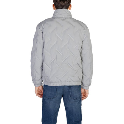Antony Morato Gray Polyester Jackets & Coat by Antony Morato