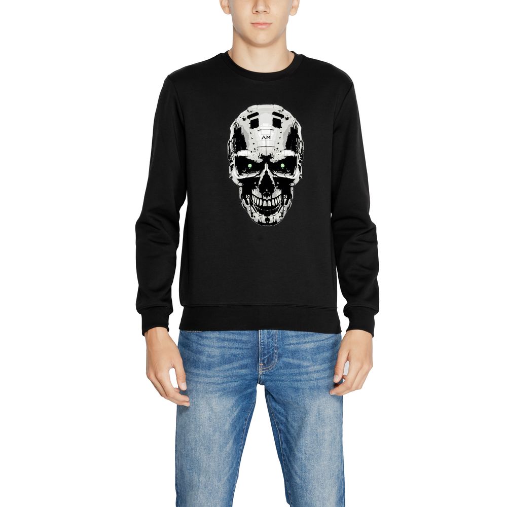 Antony Morato Black Cotton Sweatshirt by Antony Morato